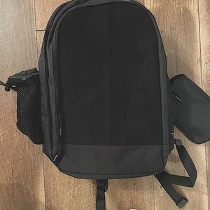 New Black Tactical Commuter Backpack